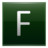 Letter F dg Icon